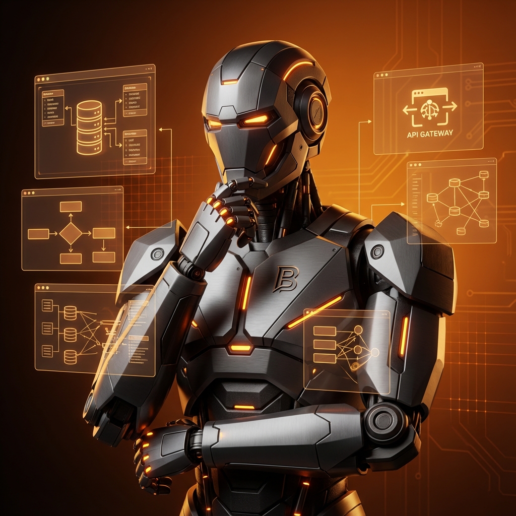 Robot analyzing and planning